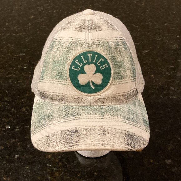 Boston Celtics Adidas Fitted Point Reyes Wool Sports Cap Size S/M - Picture 2 of 11